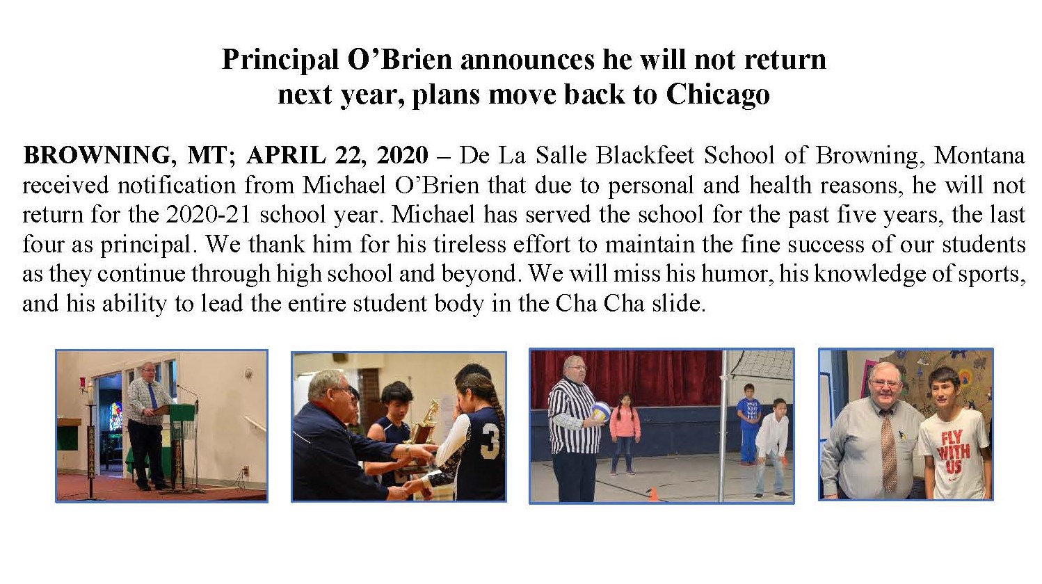 Lasallian Principal Position April 2020 Page 1