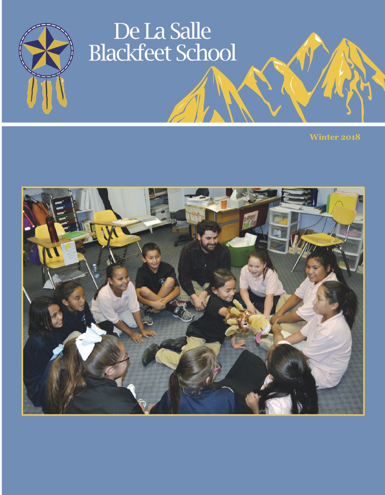 De La Salle Blackfeet Winter Newsletter 2018 pg1